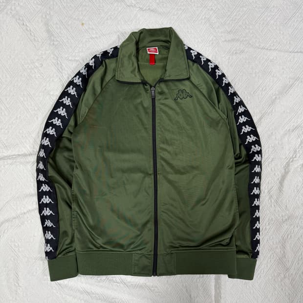 카파 초록 트랙 져지 