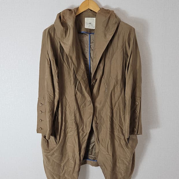 KUHO 쿠호 린넨 경량 가디건 코트 셔츠 85