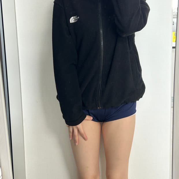 노스페이스 블랙 플리스 자켓