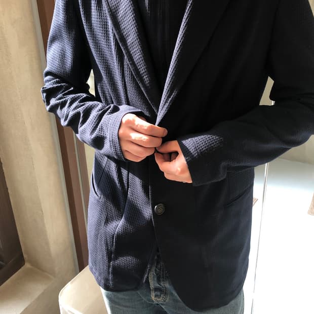 엠포리오 아르마니 레이어드 블레이저