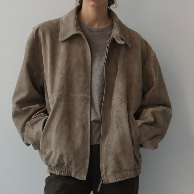 THE ROW 더 로우 로난 스웨이드 자켓