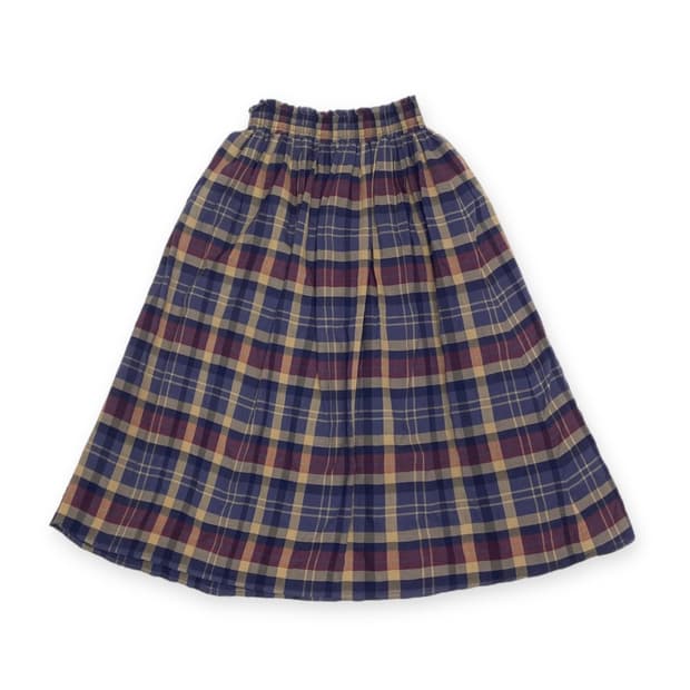 Beams check skirt