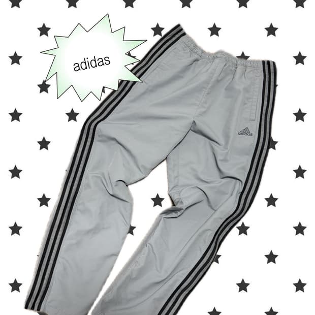 Adidas 하늘색 트랙 팬츠