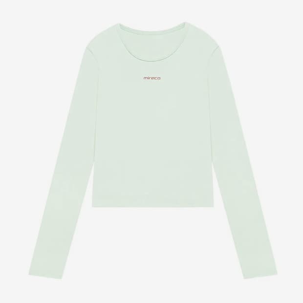미레코 로고티셔츠 민트