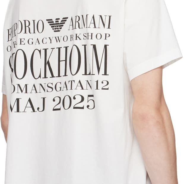 OUR LEGACY X E.ARMANI T SHIRT XL 