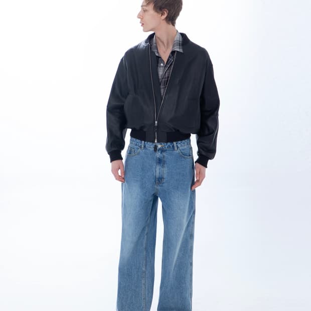 [2] 마티스 더 큐레이터 와이드 데님 팬츠 워시드