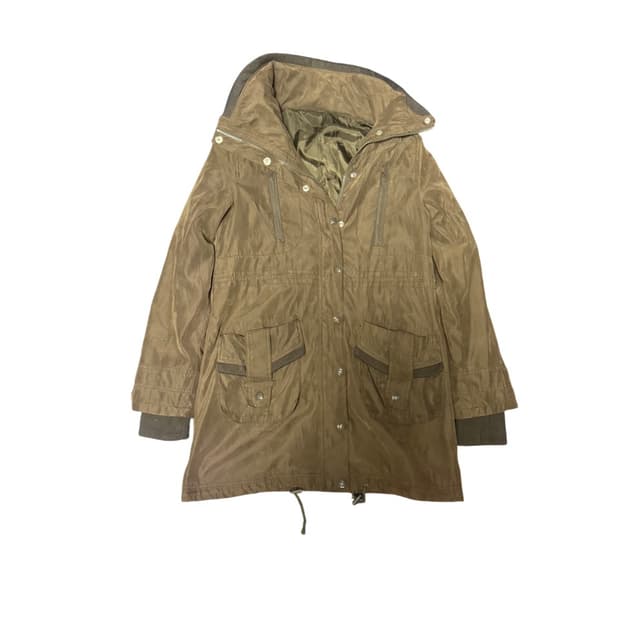 00s Mode Dark Brown High-Neck Jacket