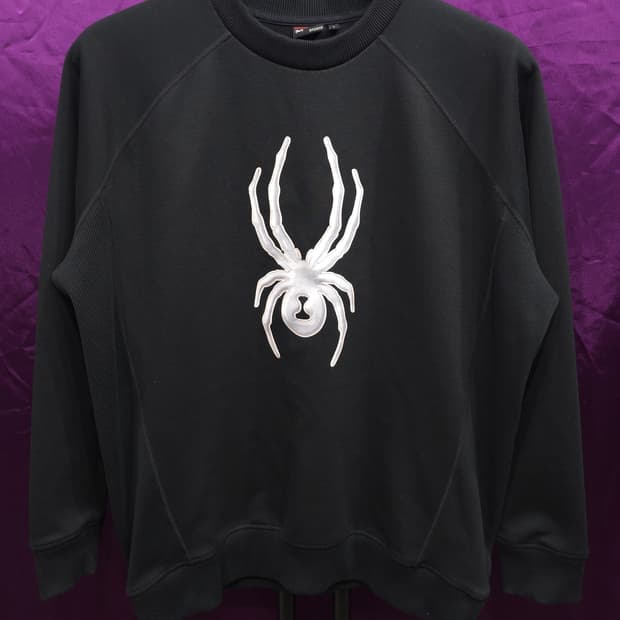 스파이더 빅로고 기모 맨투맨 100(105)