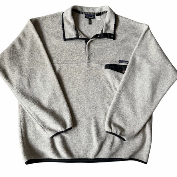 98FW 파타고니아 신칠라 스냅-T 아즈텍블루/스모크그레이 USA