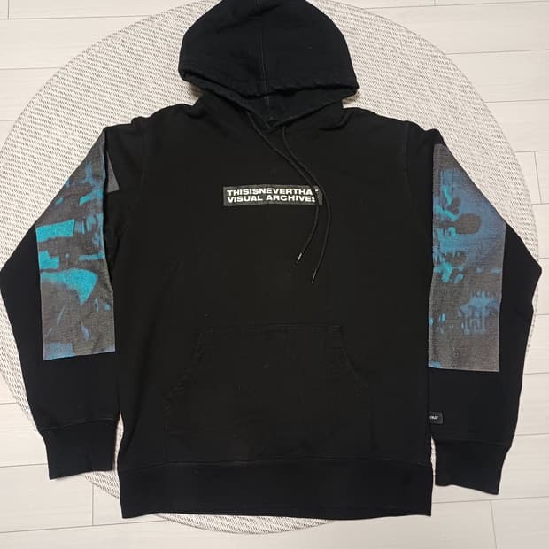 디스이즈네버댓 VISUAL ARCHIVES 후드 (L)