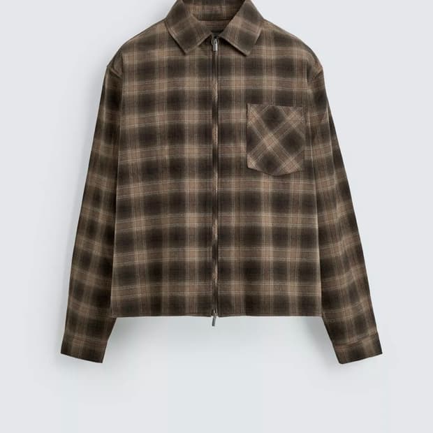 자라 오버셔츠 m (온라인 품절 제품)