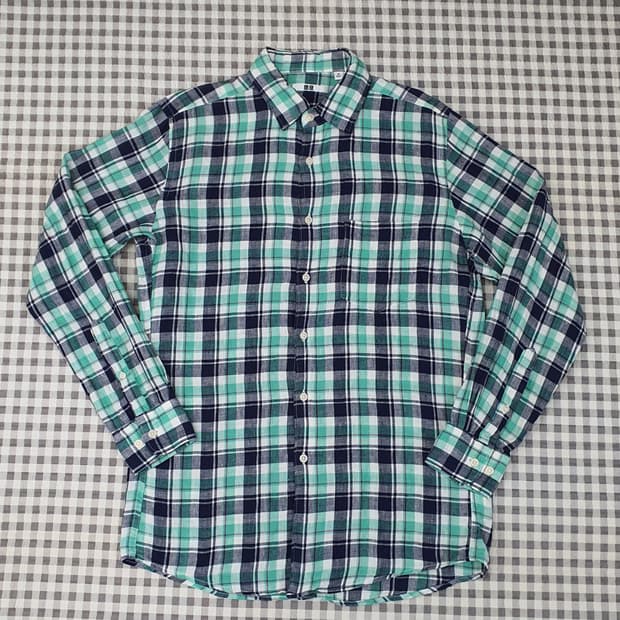 유니클로 마100 긴소매 셔츠 남자95