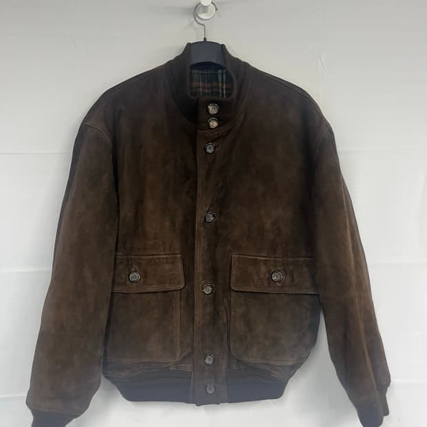 HUGOBOSS 휴고보스 스웨이드 가죽자켓