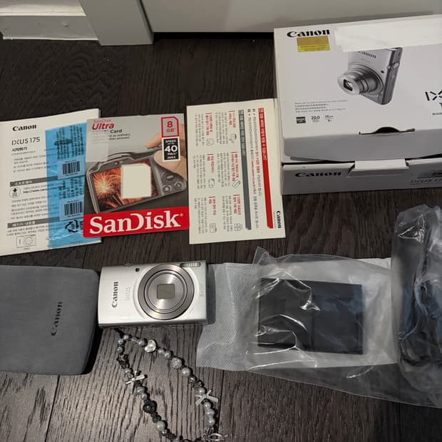 작례⭕️ 캐논 익서스 175 새상품급 판매( 풀박스)