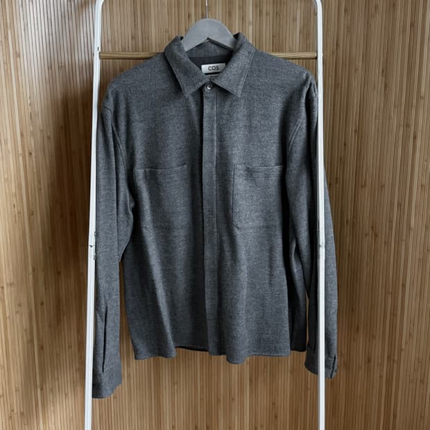 코스 울 셔츠 M