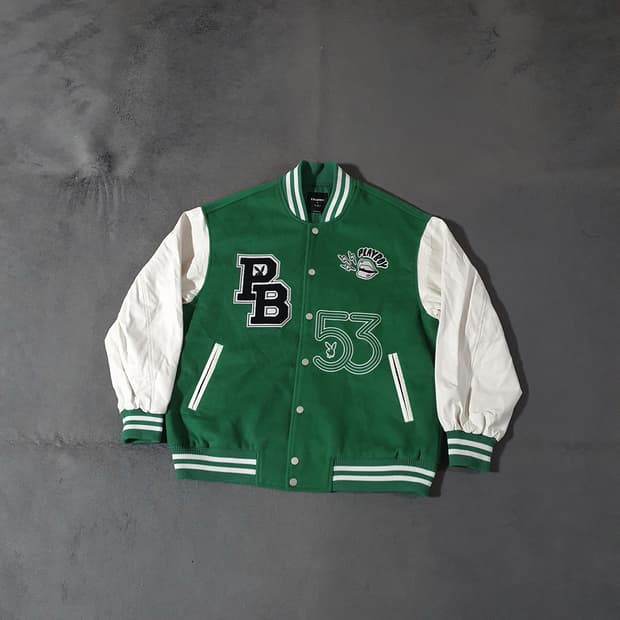 플레이보이 울 바시티 자켓 M 100