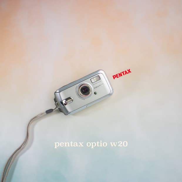 깔끔한 컨디션의 펜탁스 옵티오 w20 (작례 0)