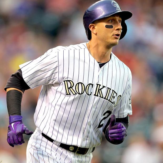 07s USA 마제스틱 MLB 콜로라도 로키스 툴로위츠키 야구유니폼