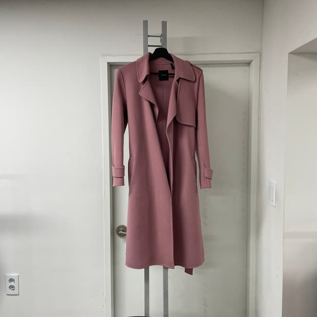 띠어리 핑크 코트 P(W)