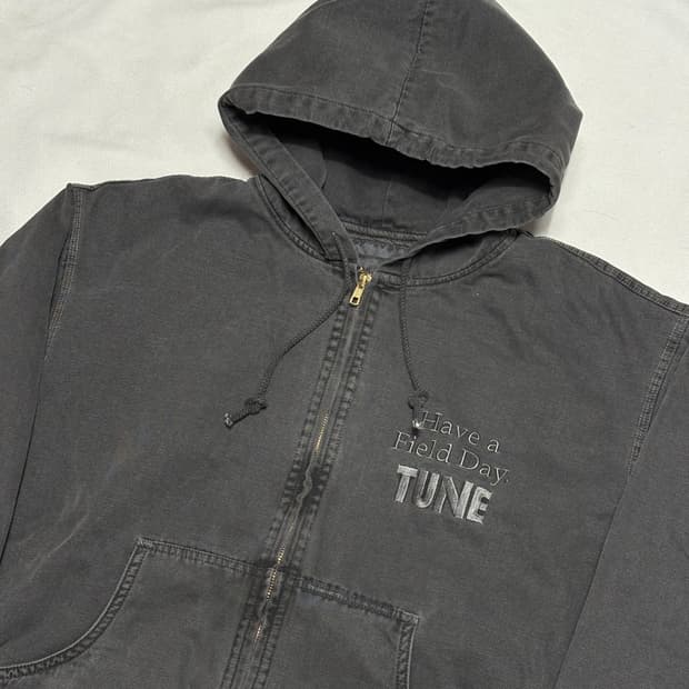 L 디스이즈네버댓 챠콜 후드 자켓