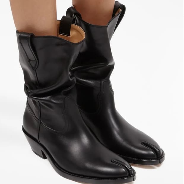 마르지엘라 타비 웨스턴 부츠