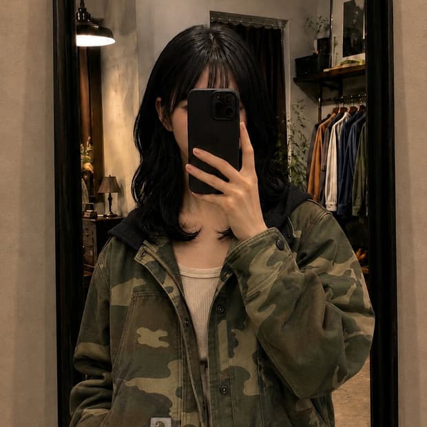 칼하트 카모 스미스 코트 M