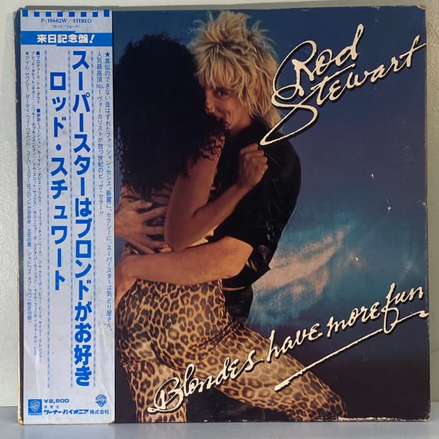 (중고LP-팝록) Rod Stewart -Blondes Have