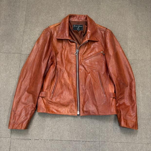 First Avenue de Base  japan 빈티지 레더 자켓 
