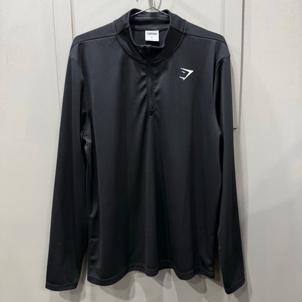 XL 짐샤크 GYMSHARK 반집업 롱슬리브 긴팔 티셔츠
