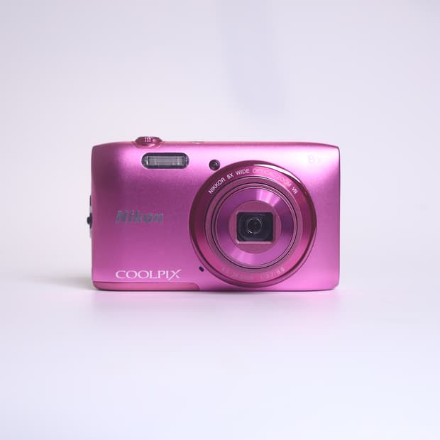 니콘 쿨픽스 S3600 핑크 박스셋 