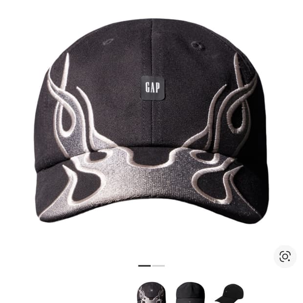 [급매] 이지 갭 발렌시아가 플레임 볼캡