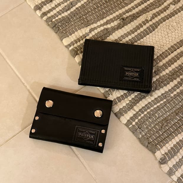 요시다포터 레더 카드지갑