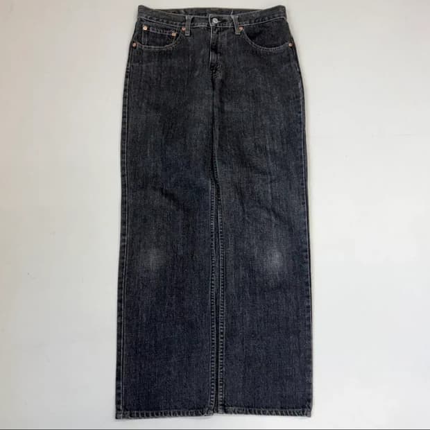 리바이스 533 와이드 흑청 33사이즈(허리41cm)