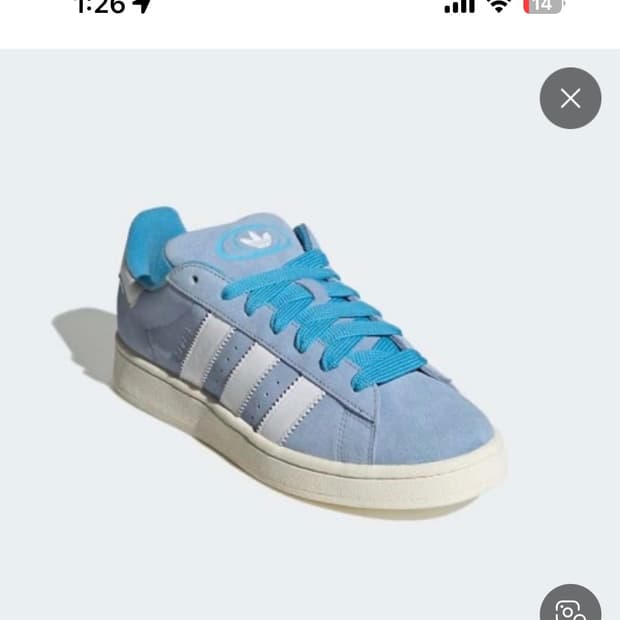 아디다스 캠퍼스 00s 엠비언트 스카이 클라우드 화이트 