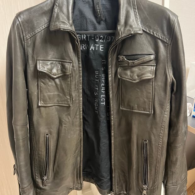 이탈리아 명품 가렛 GARRETT 가죽자켓