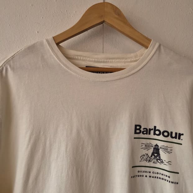 바버 Barbour 남성 라운드반팔티셔츠 XL사이즈