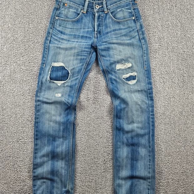리바이스 522 데미지 워싱 진 데님 팬츠 ( 30X33 )/ 10896