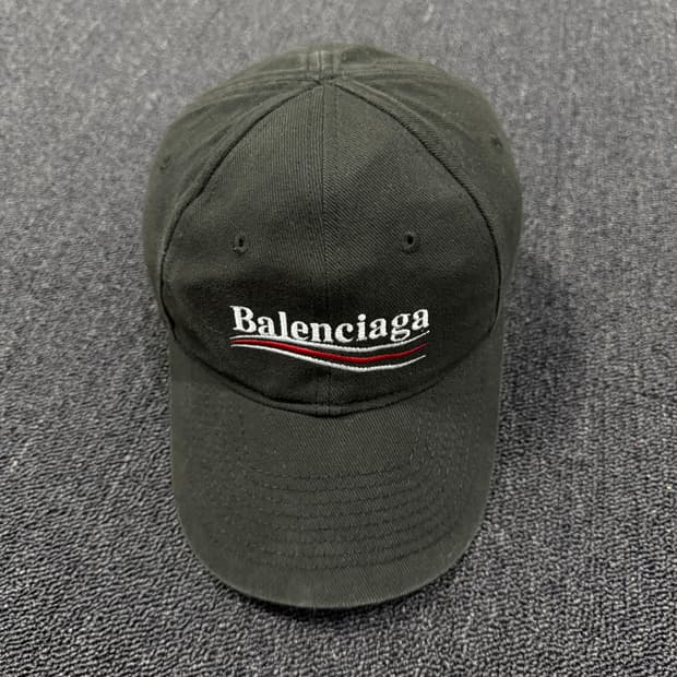 발렌시아가 웨이브 볼캡 