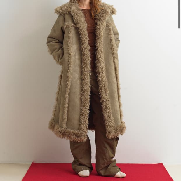 aopt 퍼자켓 카키  에이오피티