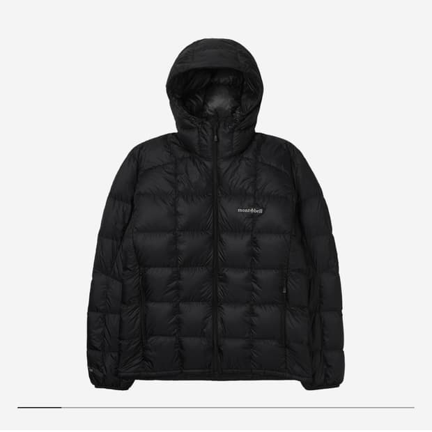몽벨 슈페리어 다운 파카 블랙 S