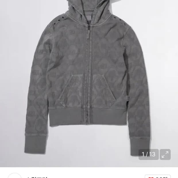 스컬프터 후드집업