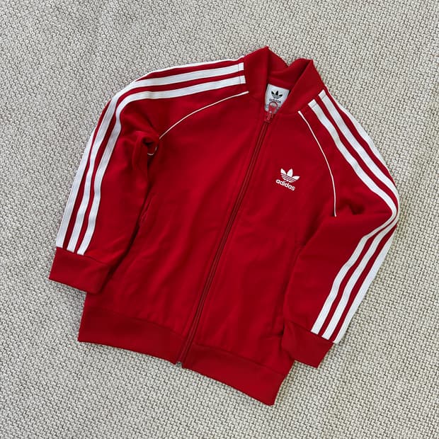 120 아디다스 트랙탑 키즈 집업 0327D