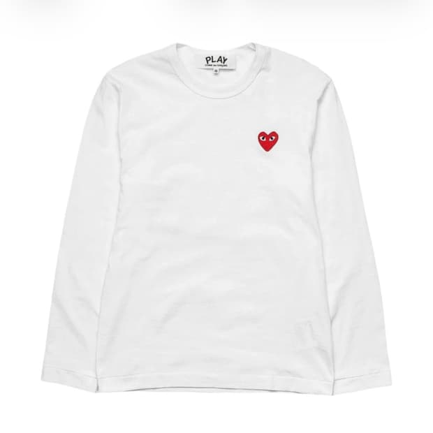 꼼데가르송 여성 롱슬리브 새상품