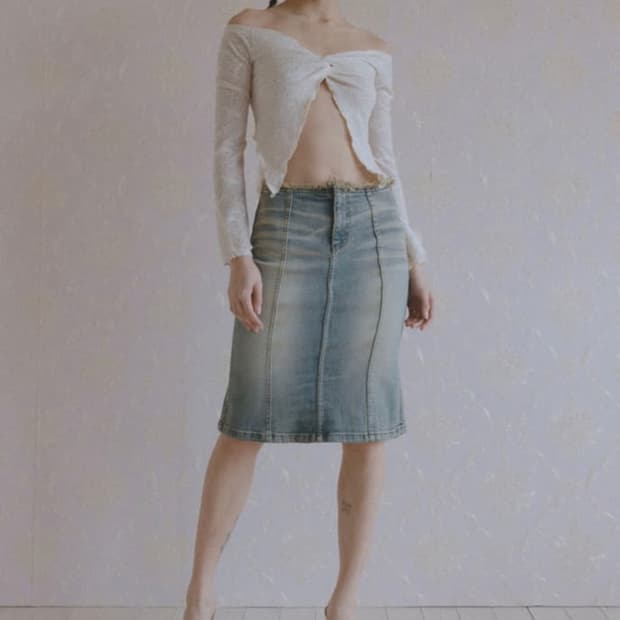 익스파이어드걸 데님스커트s