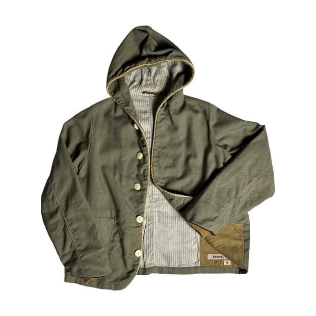 [Kapital] 캐피탈 내추럴 로프 트림 헤비자켓