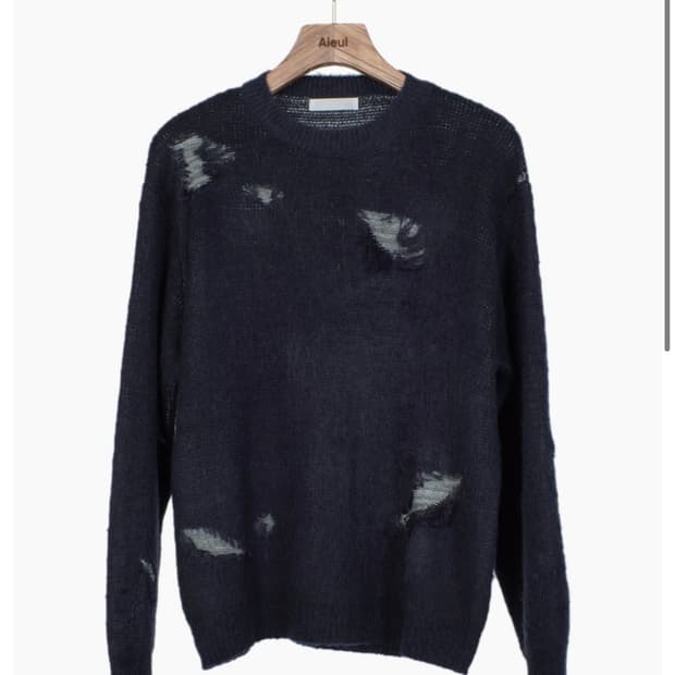 아이엘 aieul frag knit navy (48)