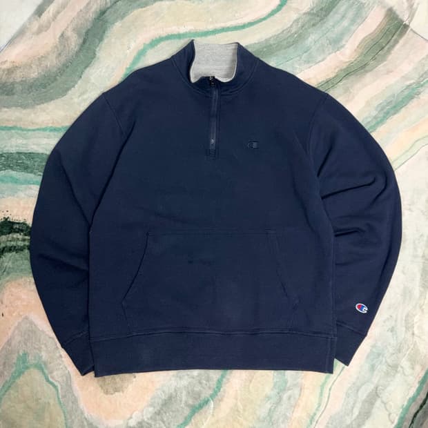 챔피온 반집업 맨투맨