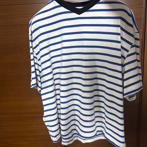 [1] 논노드 브이넥 크롭 티셔츠