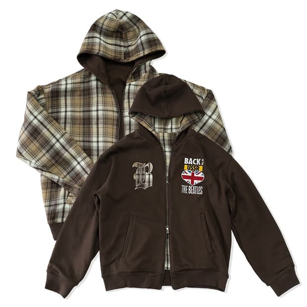 구매해요)) 메인부스 비틀즈 리버시블 후드 
