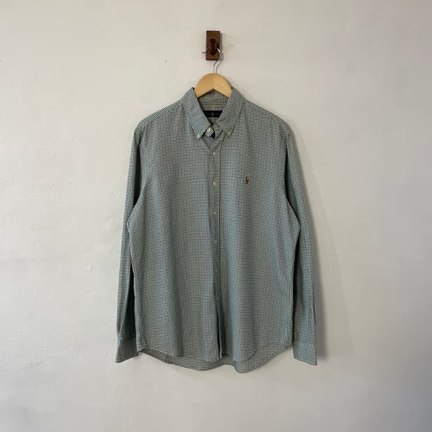 폴로 체크 셔츠 